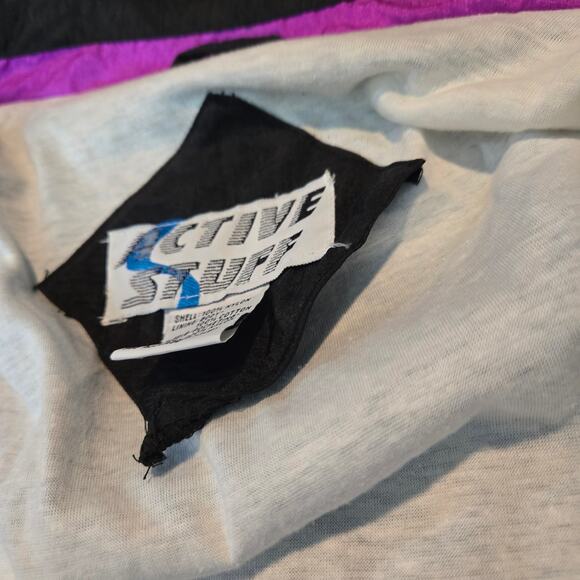 Vintage Active Stuff Windbreaker Track Jacket Women's XL - Picture 4 of 7